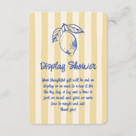 レモイタリアンンドルハンドドロッドディスプレイシャワー エンクロージャーカード