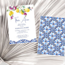 レモイタリアンンブーゲンビリア柑橘類ブライダルシャワー