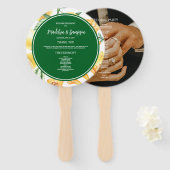 レモイタリアンンラドルチェ結婚ヴィータのファン ハンドファン (正面&裏面)