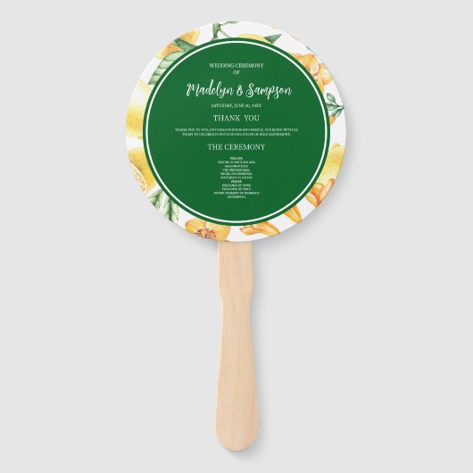 レモイタリアンンラドルチェ結婚ヴィータのファン ハンドファン (正面)