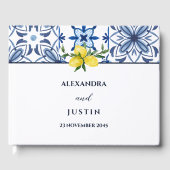 レモイタリアンン地中海のタ結婚イル ゲストブック (正面)