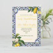 レモイタリアンン結婚式招待状 招待状 (スタンド正面)