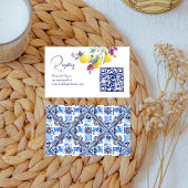 レモイタリアンンbougainvillea柑橘類ギフト登録 エンクロージャーカード