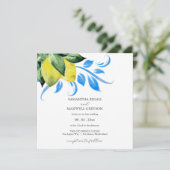 レモエレガントンと葉結婚の 招待状 (スタンド正面)