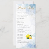 レモエレガントンイエロー&ブルーウォーター結婚カラー (裏面)