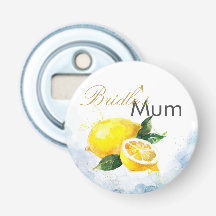 レモエレガントンイエロー&ブルーウォーター結婚カラー