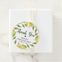 レモエレガントンズグリーナリーシック卒業ありがとう フェイバータグ