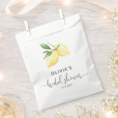 レモエレガントンブライダルシャワーのバッグ フェイバーバッグ (クリップ留めされた状態)