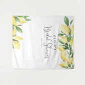 レモエレガントンブライダルシャワータペストリー タペストリー (正面(横))