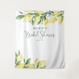 レモエレガントンブライダルシャワータペストリー タペストリー