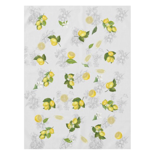 レモエレガントン地中海のサマーテーブルクロス テーブルクロス (正面)