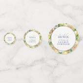 レモエレガントン地中海のフローラブライダルシャワー コンフェッティ (正面)