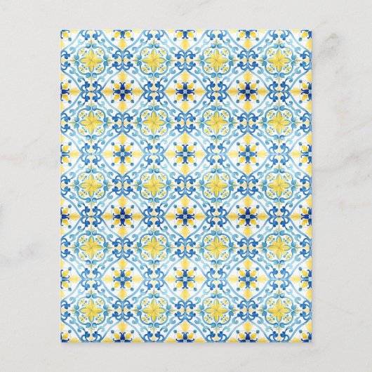 レモエレガントン地中海のフローラ30歳の誕生日 チラシ (裏面)