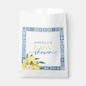 レモエレガントン地中海のベビーシャワー フェイバーバッグ (正面)