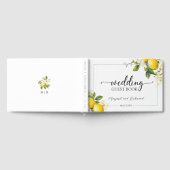 レモエレガントン結婚ズゲストブック ゲストブック (全面)