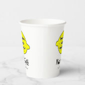 レモカスタムネード用の紙カップは結婚の 紙コップ (右)