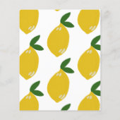 レモカスタムンデザインベビー最初の誕生日の名前かわいい (裏面)