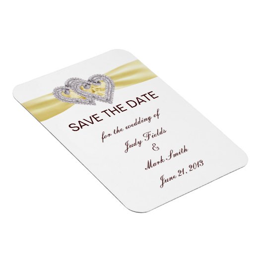 レモカスタムンハート日付磁石を保存 マグネット (右側)