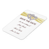 レモカスタムンハート日付磁石を保存 マグネット (左側)