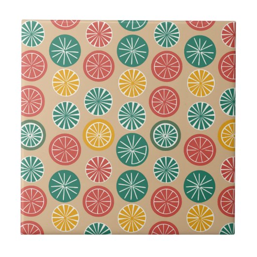 レモカラフルン タイル (正面)