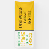 レモクールネードベンダーのワードアート 横断幕 (縦)