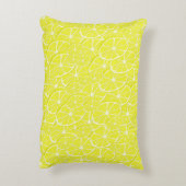 レモクールンスライスパターン署名あなたの名前を追加 アクセントクッション (裏面(縦))