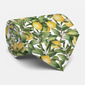 レモクールンフルーツと葉 ネクタイ (ロール)