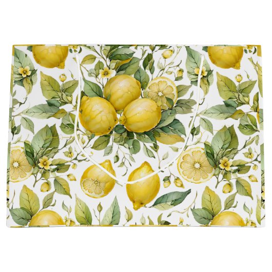 レモクールン抱き枕 ラージペーパーバッグ (正面)