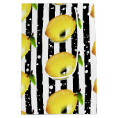 レモストライプン ミディアムペーパーバッグ (裏面)