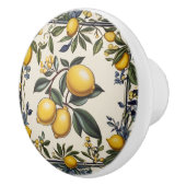 レモスペインのンブランチレ離れモンズブルー&ホワイト セラミックノブ (右)