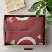 レモダンッド金ゴールドバレンタインデーハート 薄葉紙 (ギフト)