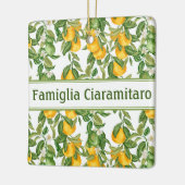 レモニーイタリアンレモン セラミックオーナメント (左)