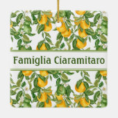 レモニーイタリアンレモン セラミックオーナメント (裏面)