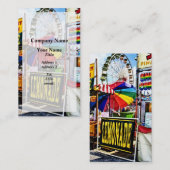 レモネードと雪のコーンがフェアに 名刺 (正面/裏面)