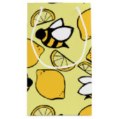 レモネードのための蜂とレモン スモールペーパーバッグ (裏面)