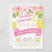 レモネードの招待状 招待状 (正面)