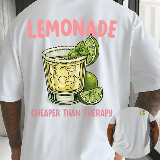 レモネードはお手頃  ファニーサマードリンクカクテル Tシャツ