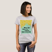 レモネードを作ろうTシャツ Tシャツ (正面フル)