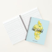 レモネードを作パーソナライズされた感動的る ノートブック (内部)