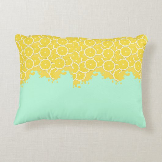 レモネードアクセント枕を作る アクセントクッション (裏面)