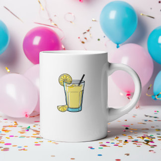 レモネードアートマグ コーヒーマグカップ