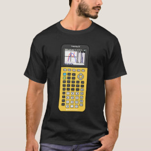 レモネードイエローTI 84グラフカリキュレータクラシック Tシャツ