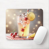 レモネードウィズさくらんぼ マウスパッド (マウス)