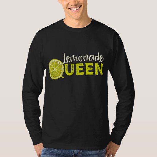 レモネードクイーンレモンフルーツラバー Tシャツ (正面)