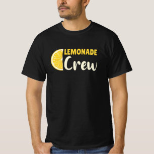 レモネードクルーかわいいサマーフルーツレモン Tシャツ