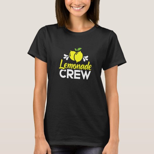レモネードクルーサマーレモンジュース Tシャツ (正面)