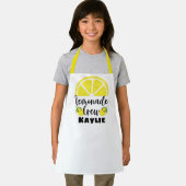 レモネードクルーパーソナライズされたレモネードスタンド エプロン (インサイチュ)