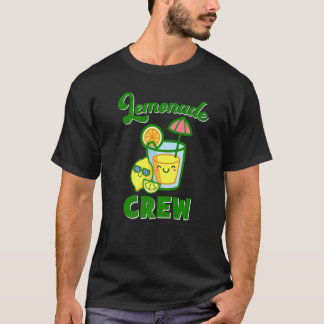 レモネードクルーレモンキッズレモンジュース Tシャツ