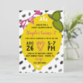 レモネードスイートお祝い誕生パーティー 招待状 (スタンド正面)