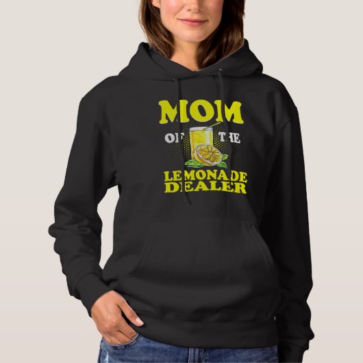 レモネードスタンドジュース店Mom Of The Lemonade Dea パーカ (正面)